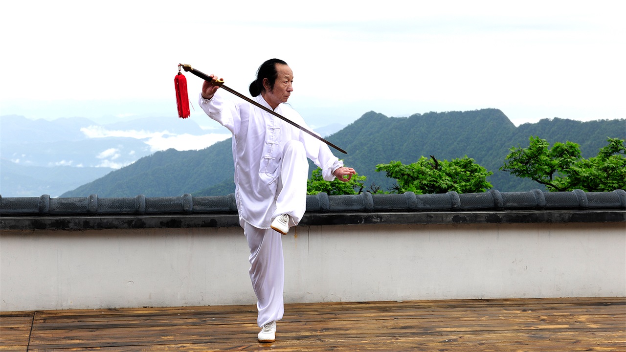 太极大师李克俊在贵州
